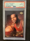 LeBron James Rookie Card 2003-03 Upper Deck Diary #LJ10 PSA 10