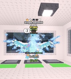 Dragon Aquanini 7.5B/S 5 Clean Traits Roblox Steal a Brainrot Item (not mod) 