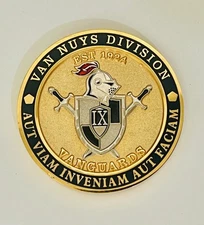 LAPD Challenge Coin - Van Nuys Division - $20 Includes Shipping.