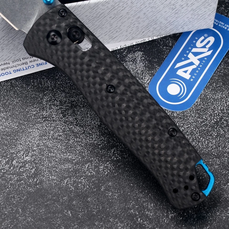 Benchmade - Bugout 535 EDC Knife with Black Carbon Fiber Handle - Image 4 of 4