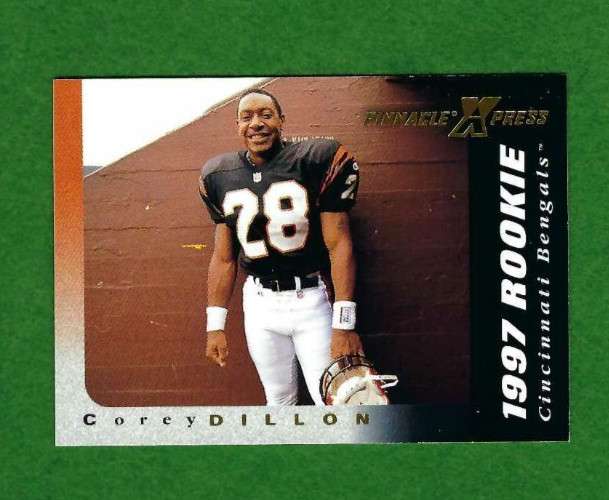 1997 Pinnacle X-Press Corey Dillon RC #126