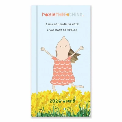PORTICO DESIGNS LTD Rosie Made A Thing Slim Diary 2026 - Humour - Week To View