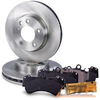Bremsscheiben BelÜFtet Ø330 + BelÄGe Vorne FÜR Porsche Cayenne 9P VW Touareg 7L