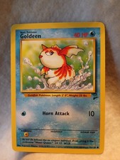Pokemon TCG Goldeen Base Set 2 076/130 Regular Common LP