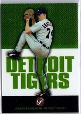 2003 Topps Pristine Uncommon Jeremy Bonderman #138 Tigers Serial #196/1499