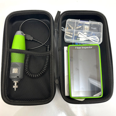 AUA-600 Fiber End Face Detector 400X Fiber Optic Microscope Video Probe SC FC ST