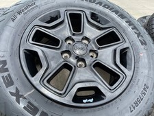 17 Jeep Wrangler Gladiator Oem Wheels Rims 9118 Black New