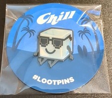 Chill - Loot Crate Exclusive Enamel Pin #LOOTPINS - 2019 - Sealed