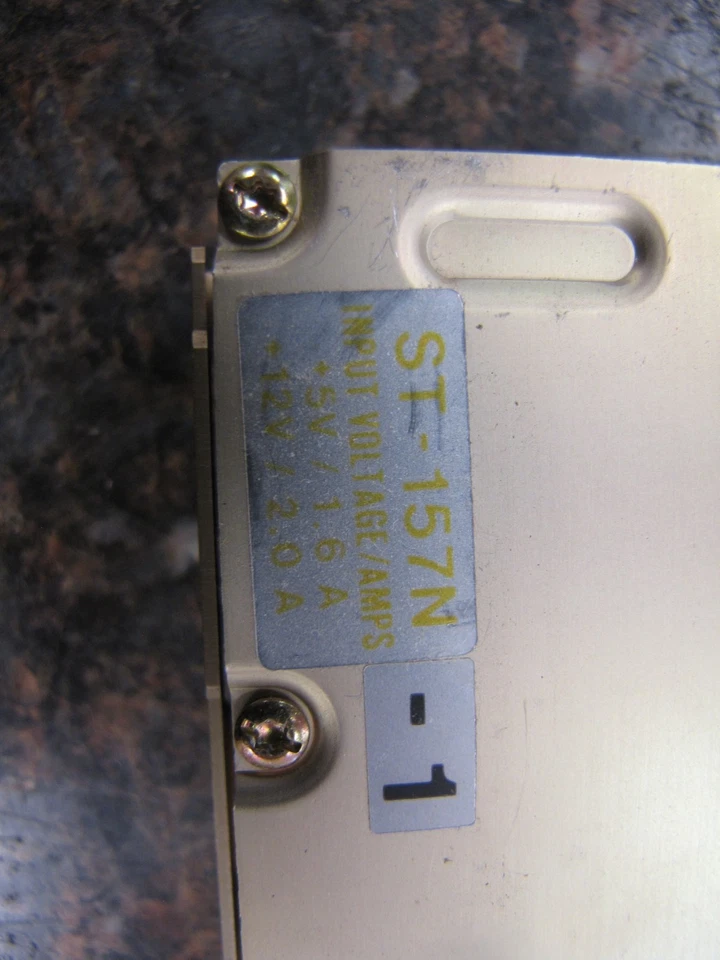 Vintage SEAGATE Model ST157N 49MB 3.5" SCSI1 SE Hard Drive HDD- No Spin- HG21 - Image 2 of 4