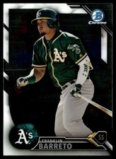 2016 Bowman Draft Picks & Prospects Chrome Franklin Barreto Oakland Athletics