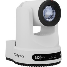 PTZOptics Move 4K SDI/HDMI/USB/IP PTZ Camera with 20x Optical Zoom White