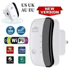 Amplificateur De Signal Repeteur Sans Fil Wireless Internet Booster Wifi 300Mbps
