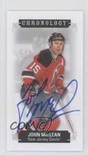 2018 Upper Deck Chronology Time Capsule Canvas Minis 22/30 John MacLean Auto 2u9