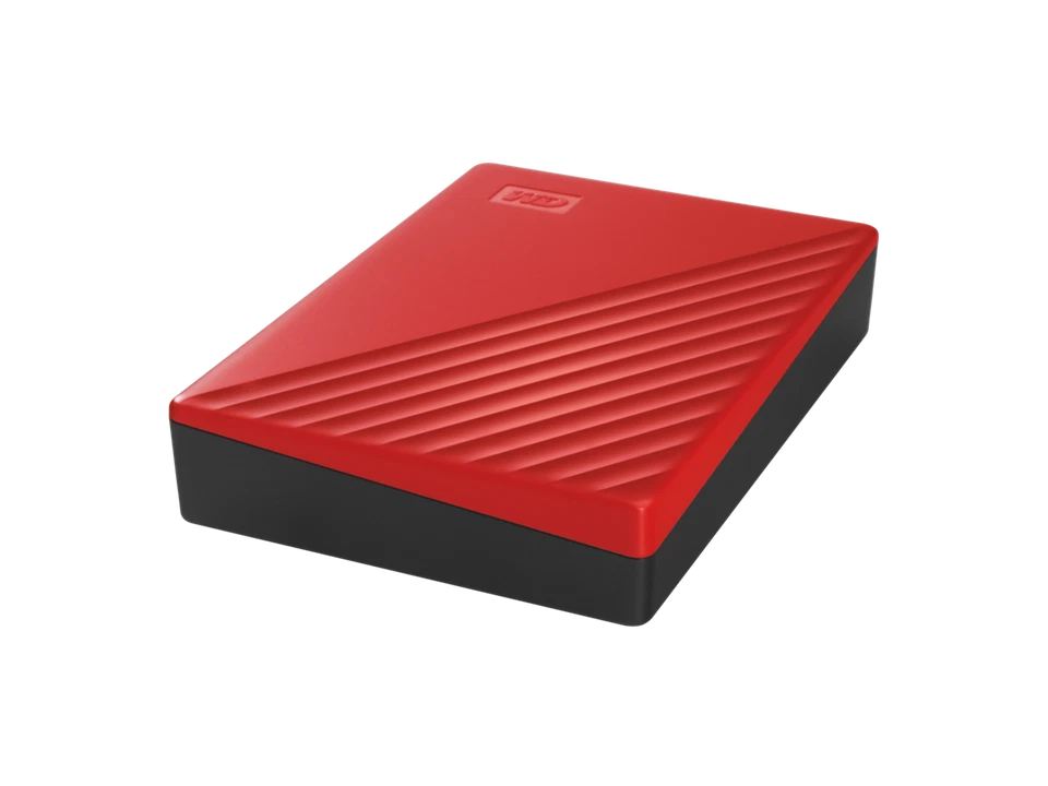 WD 6TB Portable Storage External Hard Drive ( WDBR9S0060BRD-WESN ) Red - Image 3 of 4