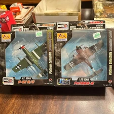 MRC Easy Model 1:72 Scale WWII Aircraft Series P-51B/C & Fw190A-8 Models
