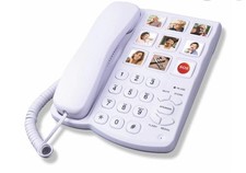 Big Button Phone with Extra Loud Ringer, NIB Elderly Visually Impaired, Pictures
