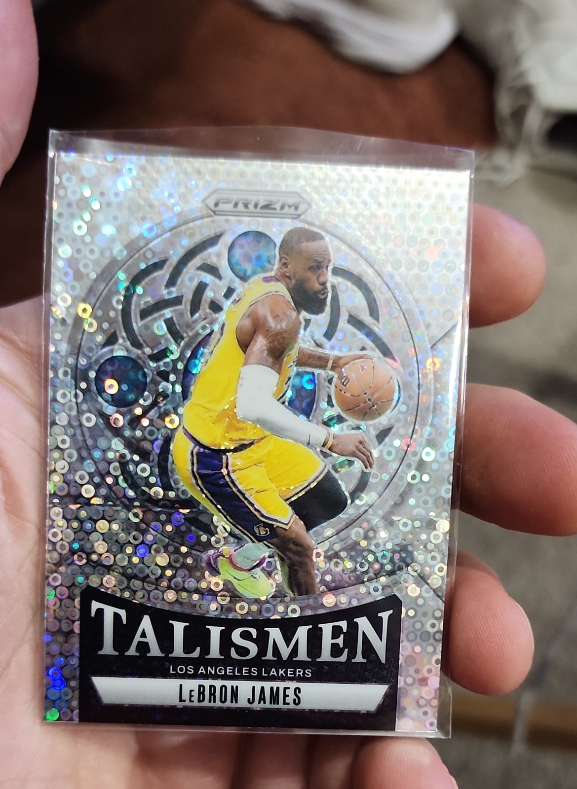 2024-25 Panini Prizm - Talismen LeBron James - Fast Break - Prizm Lakers 