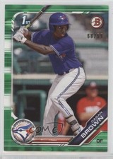 2019 Bowman Draft Green 68/99 Dasan Brown #BD-63 sc2