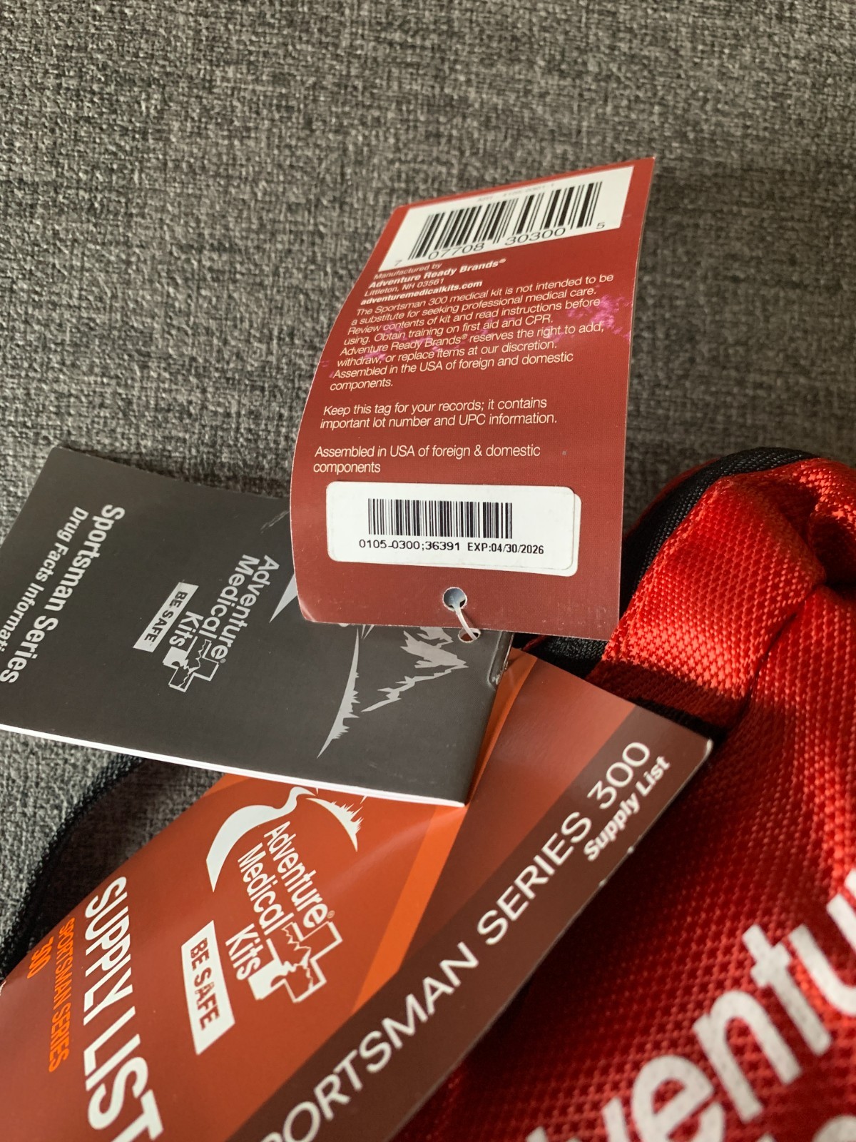 NEW! Adventure Medical Kits Sportsman Series Medical Kit - 300 - First Aid Kit