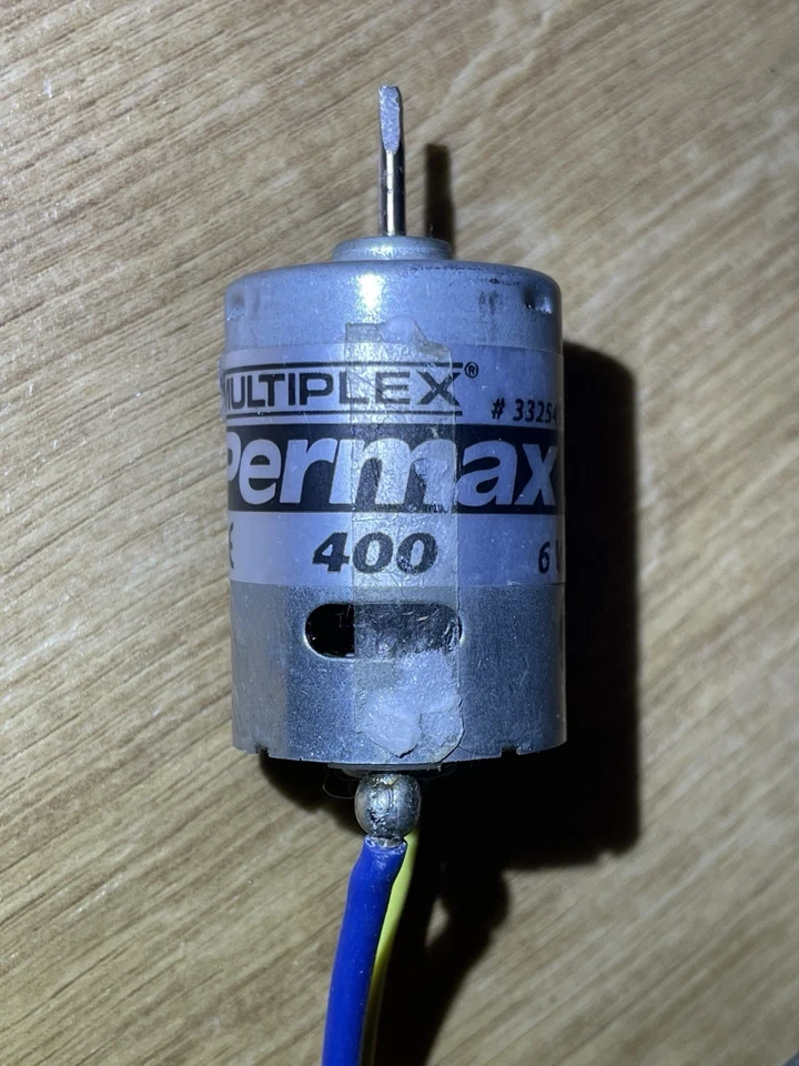 Multiplex MultiCont X-16 2S 16A ESC mit 5V/1A BEC und Permax 400 DC-Motor - Bild 3 von 3