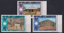 TOGO , 1983 ' CHRISTMAS ' SG1641/3 TYPE 298 MNH + GUM SET G.C.V.