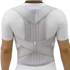 Adjustable Posture Corrector Brace belt upper-lower back support for men women