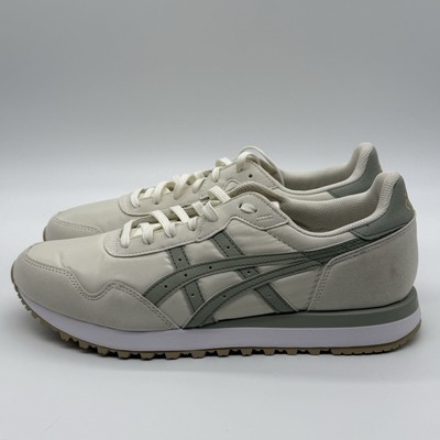 ASICS Tiger Runner II Mismatched 10/10.5 Cream Olive Grey New Free Shipping