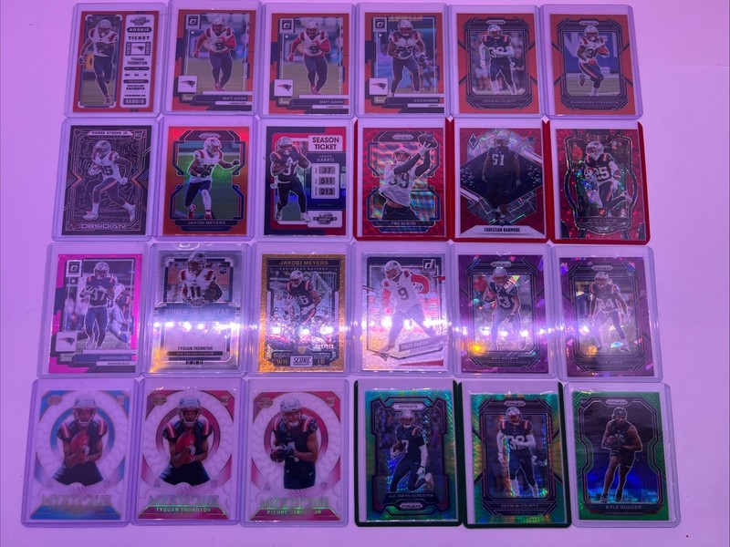 New England Patriots Lot Of 45 Cards 28#’d ALL NEW