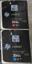 Brand New Sealed Genuine HP 304A CC531A Cyan Magenta CC533 Toner Cartridge