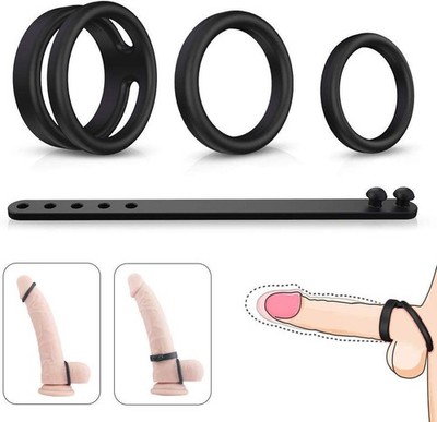 Anillo De Pene Para Hombres Juguete Sexual Para Parejas Ereccion Mas Fuerte 100%