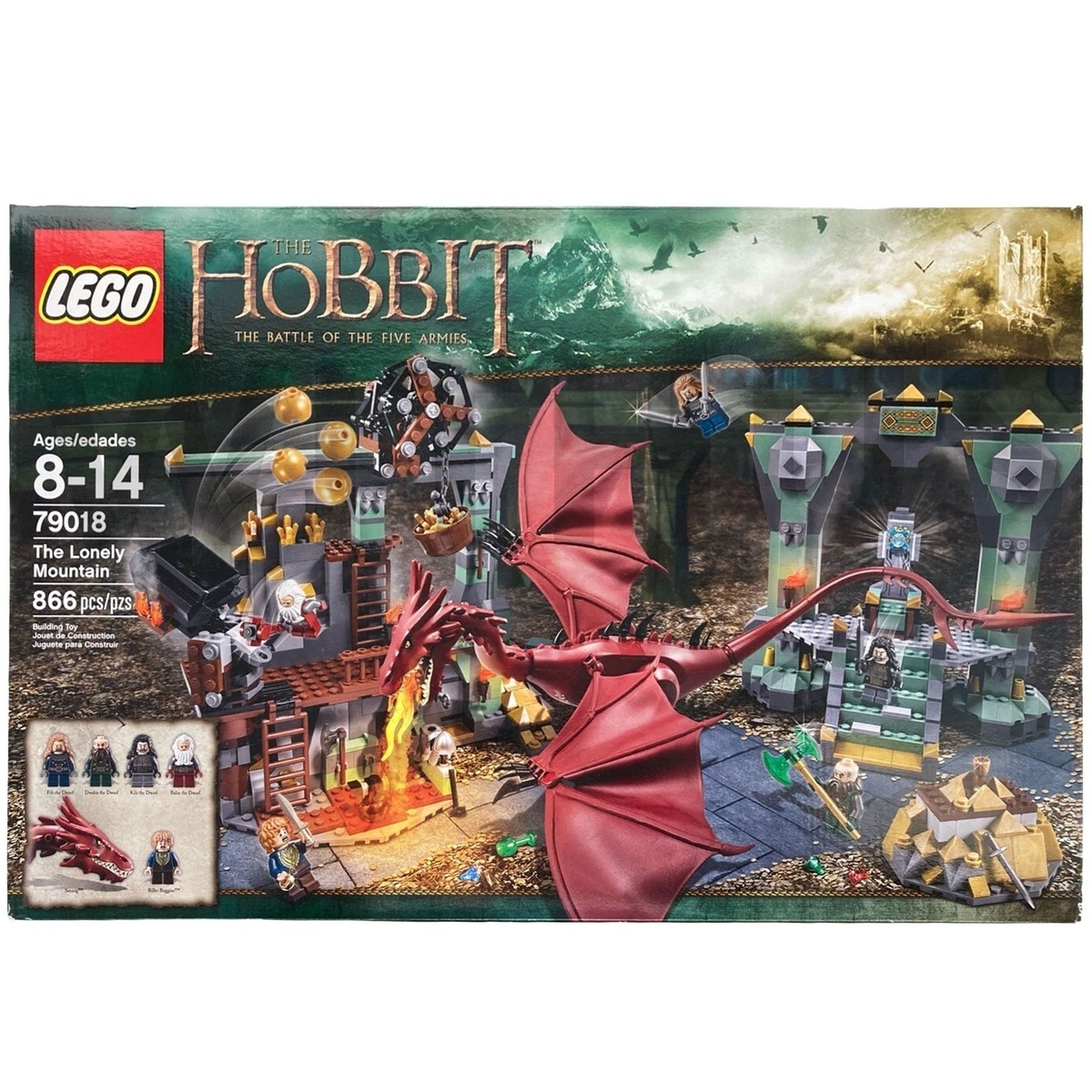 LEGO 79018 The Lord of the Rings The Lonely Mountain 866pcs SEALED