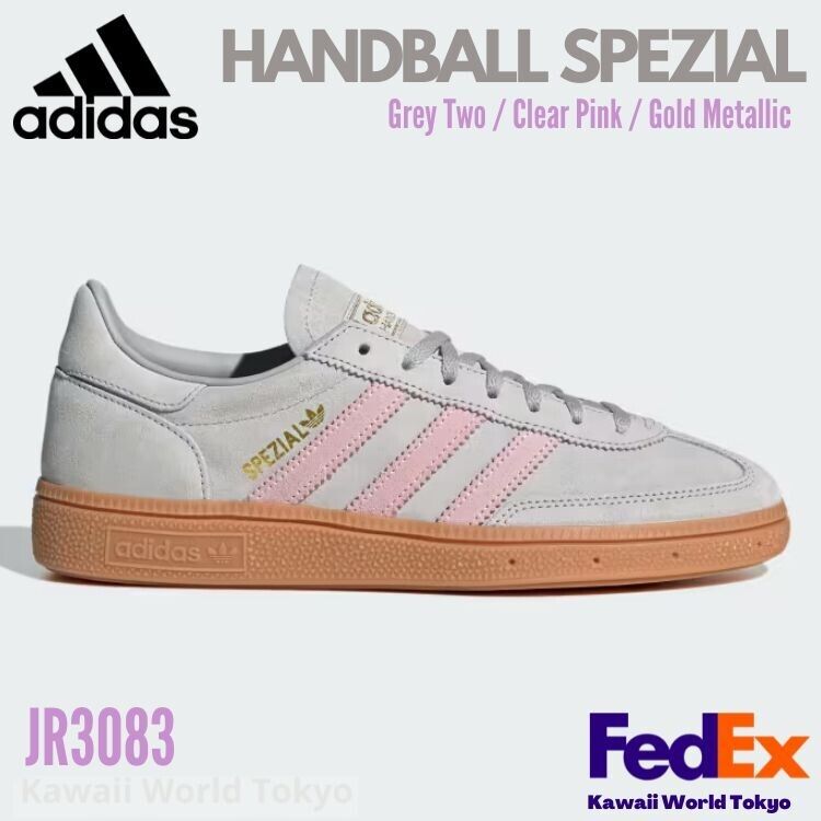Adidas Originals HANDBALL SPEZIAL W Grey Two / Pink JR3083 Adidas Originals HANDBALL SPEZIAL W Grey Two / Pink JR3083