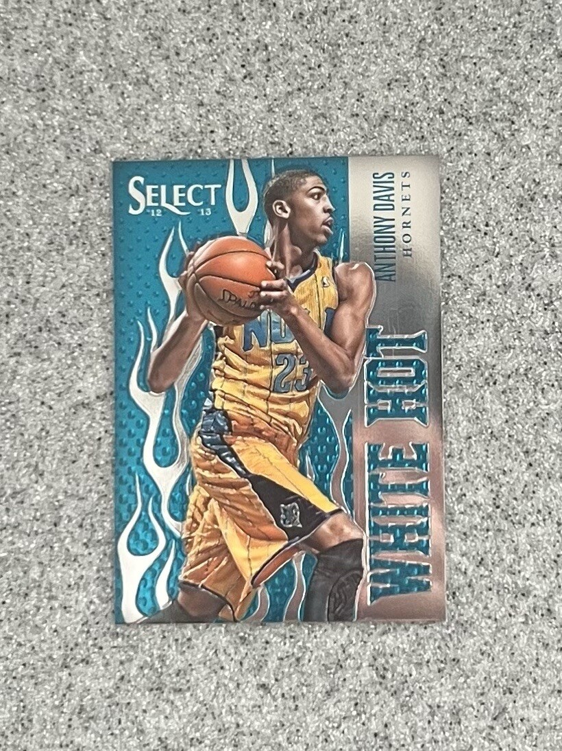 2012-13 Panini Select Anthony Davis # 1 White Hot Rookie RC RARE SP