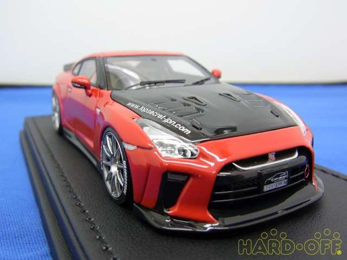 ミニカー TOP SECRET R35 GT-R TS RED 1/43 1/43 TOP SECRET R35 GT-R TS RED | タイガーゲートジャパン