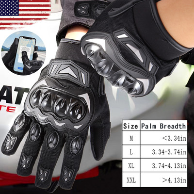 Unisex Anti-slip Cycling Gloves Full Finger Windproof Touch Screen Mittens 2023