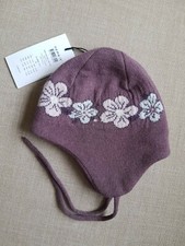 Name It 100 Wool Fleece Lined Strings Toddler Baby Hat Earflap Beanie 1-2Y