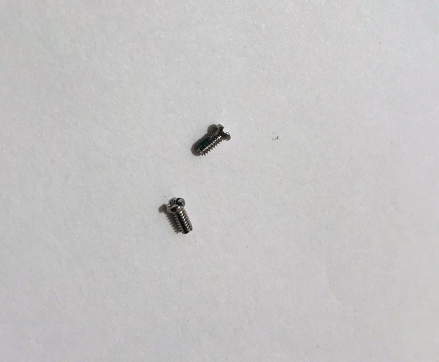 Oakley OX3184 Tincup Temple Hinge Screws Replacement One Pair for sale