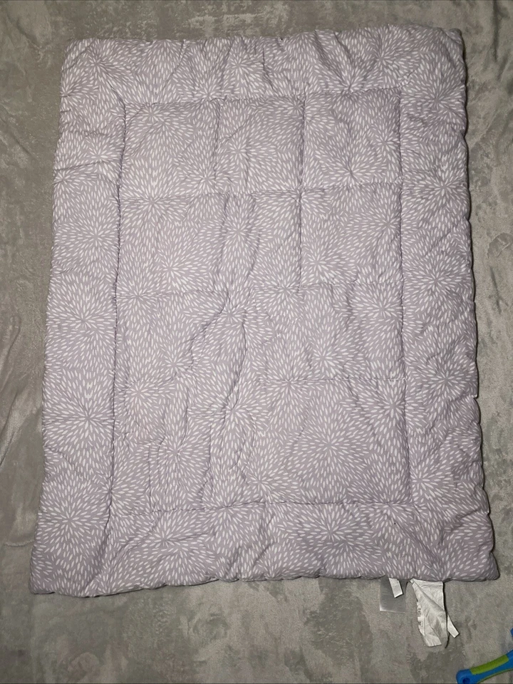 Edredón reversible para cuna de bebé unicornio arco iris corderos e hiedra originales para dormir Foto 4 de 4