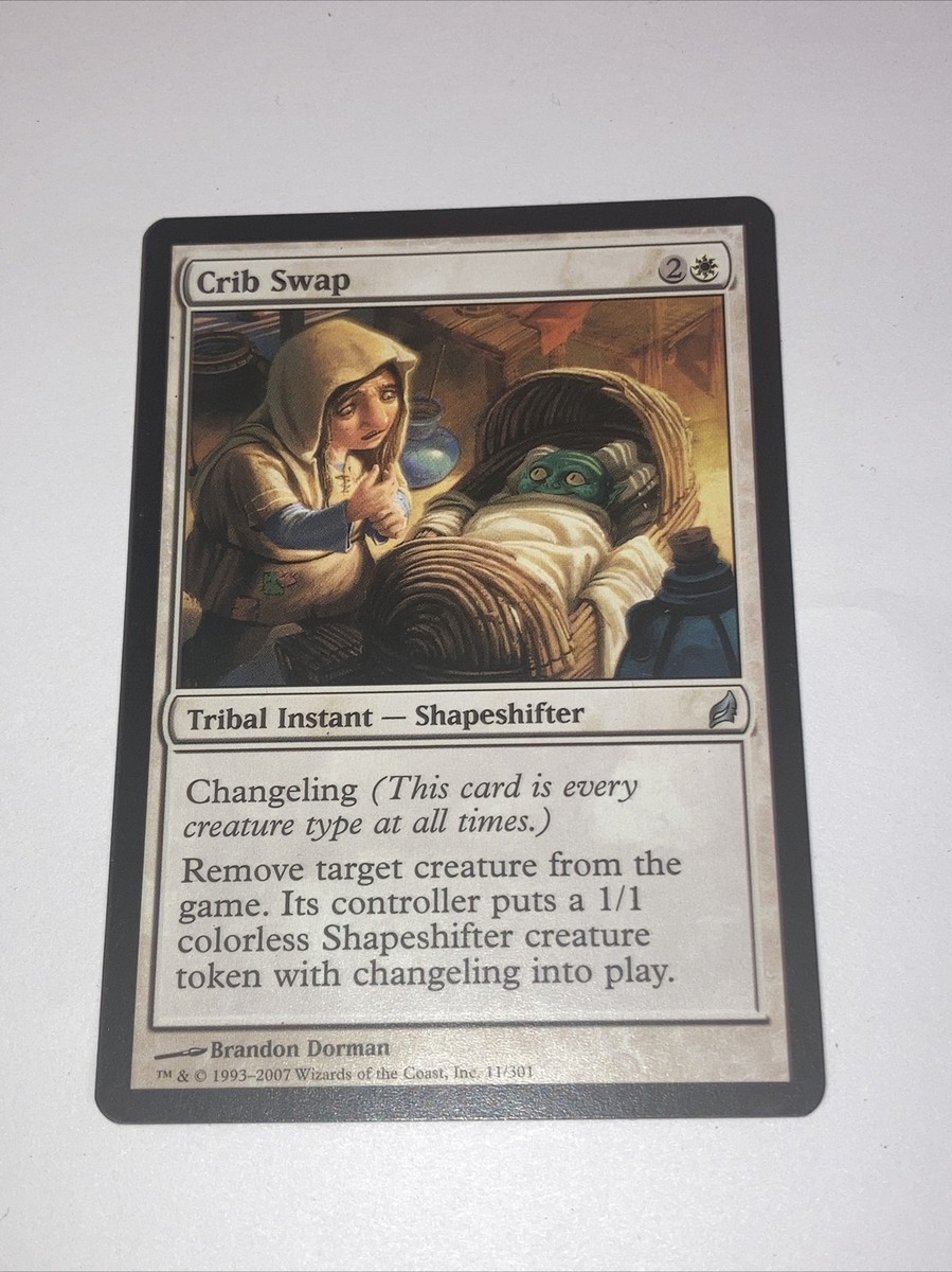 MTG Magic the Gathering Crib Swap Card | eBay