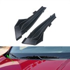 Pair Front Windshield Wrap Corner Wiper Side Cover For Nissan X-Trail Xtrail T31
