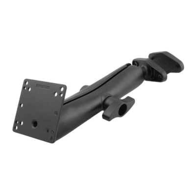 RAM Mount 4 inch Rail Clamp Base with Long Arm and VESA Plate RAM-D-377U-4-E