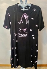 MCQ ALEXANDERMCQUEENPaneled printed cotton-jersey mini dressBlackXL