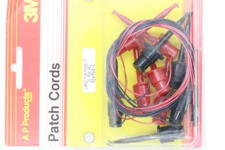 Patch-/Messleitungen Haken zu Pins - 3M Prototyping/Test - UK-Bestand