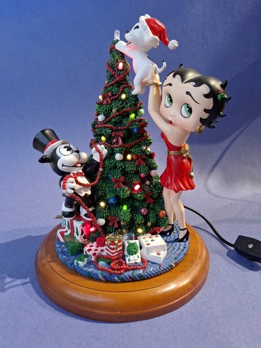 Danbury Mint Betty Boop Weihnachtsbaum beleuchtet OVP COA funktioniert - Bild 15 von 17
