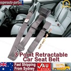 <!--F#f_0-->Universal Car 3 Point Seat Belt Front Rear Safety Strap Seatbelt Grey Fit Toyota<!--F/-->
