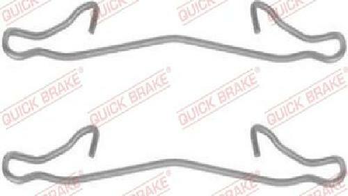 Original Quick Brake Accessory Set Brake Pad 109-1121 for Dacia Fiat - Image 12