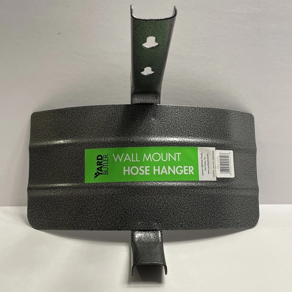 Soporte para suspensión de manguera de jardín montaje en pared gris nuevo ver descripción Foto 2 de 4