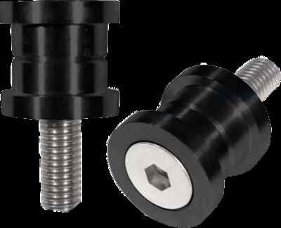 SM Black 1in Al Handlebar Riser Bushing Pair for Dyna Super Glide 95-10