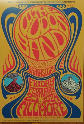 MINT The Budos Band Fillmore Poster 2024 a