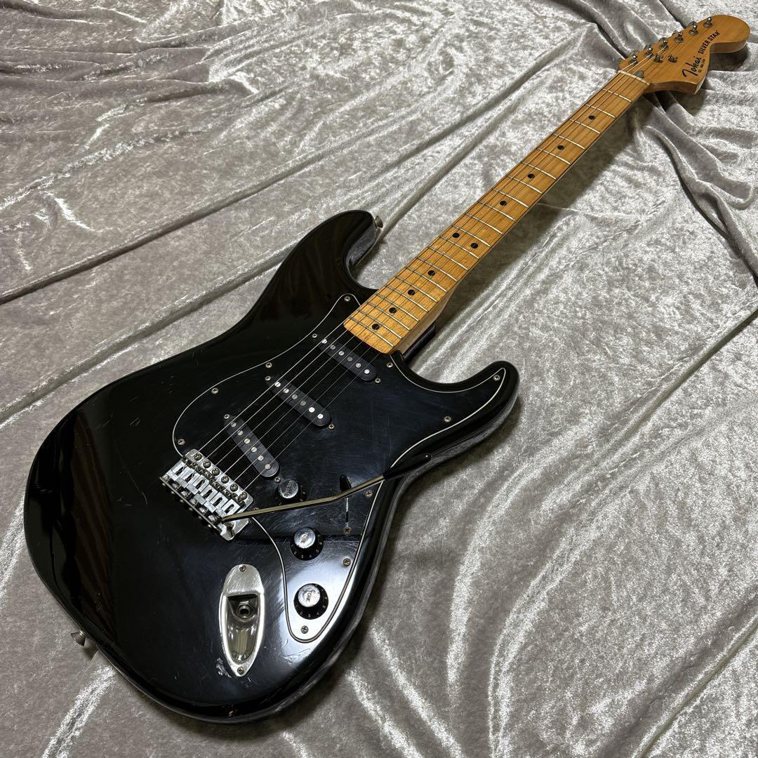 Tokai 1979 SILVER STAR SS-36 Stratocaster Electric Guitar Black Japan Vintage